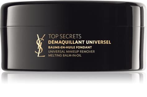 yves saint laurent demaquillant|Top Secret Universal Makeup Remover Balm.